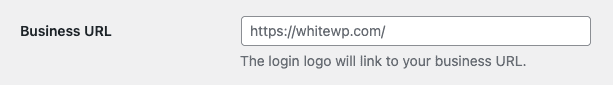 Screenshot of Login Logo Link Feature in White Label
