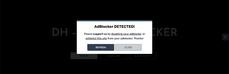 DH - Anti AdBlocker
