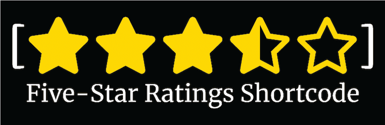 Five-Star Ratings Shortcode