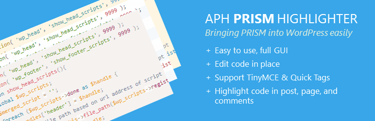 APH Prism Syntax Highlighter